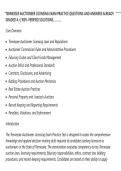 TENNESSEE AUCTIONEER LICENSING EXAM PRACTICE QUESTIONS AND ANSWERS ALREADY&NewLine;GRADED A&plus;&vert; 100&percnt; VERIFIED SOLUTIONS&hellip;&hellip;&hellip;&period;&period;&period;