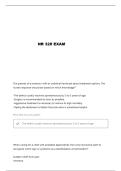 NR 328 WEEK 4 QUESTIONS AND VERIFIED ANSWERS