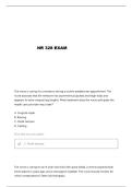 NR 328 QUIZ 5 QUESTIONS AND VERIFIED ANSWERS