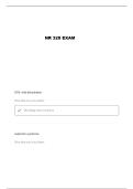 NR 328 TEST 2 QUESTIONS AND VERIFIED ANSWERS
