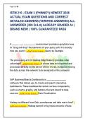 ISTM 210 EXAM 3 PHINNEY 2026 &vert; BUSINESS INFORMATION SYSTEMS ACTUAL QUESTIONS & VERIFIED RATIONALES &lpar;300 Q&A&rpar; &vert; GRADED A&plus;