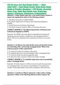 PSI Services LLC Real Estate Broker &mdash; State 2026&sol;2027 &vert; Real Estate Broker State Exam Study Guide & Practice Questions &vert; PSI Broker Licensing Exam Prep&comma; State Real Estate Law&comma; Brokerage&comma; Agency&comma; Contracts&comma; Disclosures & Regulations