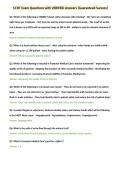 CCHT Exam Questions with VERIFIED Answers &lpar;Guaranteed Success&rpar;