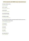 CCHT Exam Questions with VERIFIED Answers &lpar;Guaranteed Success&rpar;