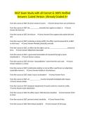 SSGT Exam Study with all Correct & 100&percnt; Verified Answers &vert;Latest Version &vert;Already Graded A&plus;