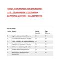 FLORIDA ASSOCIATION OF CODE ENFORCEMENT&NewLine;LEVEL 1 &vert; FUNDAMENTALS CERTIFICATION&NewLine;200 PRACTICE QUESTIONS &vert; 2026&sol;2027 EDITION&NewLine;