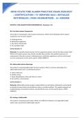 OHIO STATE FIRE ALARM PRACTICE EXAM 2026&sol;2027 &vert; CERTIFICATION &vert; 75 VERIFIED Q&A &vert; DETAILED RATIONALES &vert; PASS GUARANTEED &ndash; A&plus; GRADED