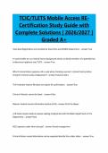 TCIC&sol;TLETS  Bundled Exams Questions with 100&percnt; Correct Answers &vert;Graded A&plus; &vert; Latest Updated 2026 &sol;2027