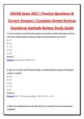 ASVAB Arithmetic Reasoning & Mathematics Knowledge and Marine Corps Vocabulary Practice Test &vert; Complete Package Bundle