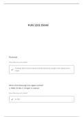 HUN 1201 EXAM 1 QUESTIONS AND VERIFIED ANSWERS