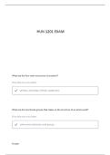 HUN 1201 PROTEIN QUESTIONS AND VERIFIED ANSWERS