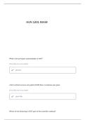 HUN 1201 QUIZZES 1-5 QUESTIONS AND VERIFIED ANSWERS