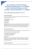 NU 518 EXAM 2 LATEST 2026&sol;2027 &vert; ADVANCED PHARMACOLOGY &vert; 40 VERIFIED Q&A &vert; DETAILED RATIONALES &vert; NGN-ALIGNED &vert; PASS GUARANTEED &ndash; A&plus; GRADED
