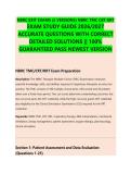 NBRC Exit Exams 2026 &ndash; Comprehensive Respiratory Therapy Questions and Answers&comma; Board Exam Review&comma; Clinical Concepts & Complete Study Guide