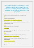 3A HOISTING LICENSE EXAM WITH ACTUAL &NewLine;CORRECT QUESTIONS AND VERIFIED &NewLine;DETAILED ANSWERS&vert; CURRENTLY TESTING &NewLine;VERSION &vert; ALREADY GRADED A&plus;&vert;NEWEST &NewLine;&vert;2026-2027