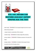 RTE 1401 Midterm Review 2026&sol;2027 &vert; 100&plus; Questions & Answers &vert; mAs&comma; kVp&comma; Image Quality&comma; Filtration&comma; Grids & X-Ray Interactions