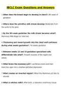 IBCLC EXAM Actual 2026 Updated Questions and Correct Answers &lpar;Latest 2026 &sol; 2027 Update&rpar; Graded A&plus; Verified by Experts