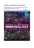 Test Bank - Cellular and Molecular Immunology&comma; 10th Edition &lpar;Abbas&comma; 2022&rpar;&comma; Chapter 1-21 Fully Cover