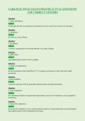 UARK PLSC FINAL EXAM UPDATED ACTUAL QUESTIONS&NewLine;AND CORRECT ANSWERS