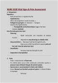 NURS 5220&colon;Vital Signs & Pain Assessment&colon;Latest Updated A&plus; Guide Solution