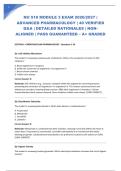 NU 518 MODULE 3 EXAM 2026&sol;2027 &vert; ADVANCED PHARMACOLOGY &vert; 40 VERIFIED Q&A &vert; DETAILED RATIONALES &vert; NGN-ALIGNED &vert; PASS GUARANTEED &ndash; A&plus; GRADED