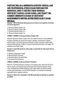 Minnesota Jurisprudence Exam 2026 &vert; MN Dental Board Jurisprudence Study Guide&comma; Minnesota Dental Laws & Rules&comma; Statutes Chapter 150A&comma; Administrative Rules Chapter 3100&comma; Infection Control&comma; Licensing Requirements&comma; Ethics & Practice Regulations&comma; Exam Prep Que