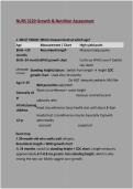 NURS 5220&colon; Growth & Nutrition Assessment&colon;Latest Updated A&plus; Score Solution Guide