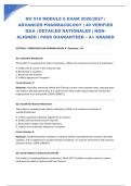 NU 518 MODULE 6 EXAM 2026&sol;2027 &vert; ADVANCED PHARMACOLOGY &vert; 40 VERIFIED Q&A &vert; DETAILED RATIONALES &vert; NGN-ALIGNED &vert; PASS GUARANTEED &ndash; A&plus; GRADED