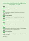 HSS 1101 FINAL REVIEW UPDATED ACTUAL QUESTIONS&NewLine;AND CORRECT ANSWERS