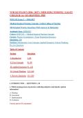 NUR 242 Exam 3 &lpar;2026 &sol; 2027&rpar; &vert; Med-Surg Nursing &vert; Galen College &lpar;A&plus; Guarantee&rpar; &vert; PDF