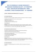 NU 518 MODULE 8 EXAM 2026&sol;2027 &vert; ADVANCED PHARMACOLOGY &vert; 40 VERIFIED Q&A &vert; DETAILED RATIONALES &vert; NGN-ALIGNED &vert; PASS GUARANTEED &ndash; A&plus; GRADED