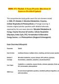 BIOL 271 Module 2 Exam Practice Questions & Answers &lpar;Verified Update&rpar;&period;pdf