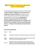 BIOL 271 Module 5 Exam Practice Questions & Answers &lpar;Verified Update&rpar;&period;pdf
