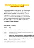 BIOL 271 Module 1&comma; 2&comma; 3&comma; 4&comma; 5&comma; 6 & Final Exam &vert;QUESTIONS & ANSWERS&vert; already graded A&plus; &lpar;COMPLETE BUNDLE&rpar; UPDATED&excl;&excl;&excl;