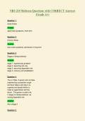 NRS 210 Midterm Questions with CORRECT Answers&NewLine;&lpar;Grade A&plus;&rpar;