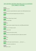 AHT 1220 FINAL REVIEW UPDATED ACTUAL QUESTIONS&NewLine;AND CORRECT ANSWERS