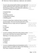 ATI Nutrition Practice Questions &vert; Study Guide&comma; Practice Questions&comma; Answers & Exam Review 2026&sol;2027