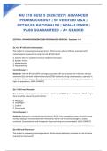 NU 518 QUIZ 5 2026&sol;2027 &vert; ADVANCED PHARMACOLOGY &vert; 50 VERIFIED Q&A &vert; DETAILED RATIONALES &vert; NGN-ALIGNED &vert; PASS GUARANTEED &ndash; A&plus; GRADED