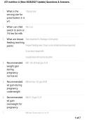 ATI Nutrition A &vert; Study Guide&comma; Practice Questions&comma; Answers & Exam Review 2026&sol;2027