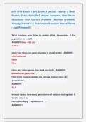 BIO 1108 Exam 1 and Exam 2 &lpar;Actual Exams&rpar; &vert;&vert; Most &NewLine;Recent Exam 2026&vert;2027 Actual Complete Real Exam &NewLine;Questions And Correct Answers &lpar;Verified Answers&rpar; &NewLine;Already Graded A&plus; &vert; Guaranteed Success&excl; Newest Exam &NewLine;&vert; Just Released&excl;&excl;