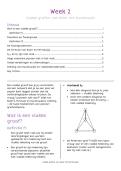 Lecture Notes Vlakke Grafen week 2 &vert; Operations Research 1 &vert; Haagse Hogeschool &vert; 2026&sol;27