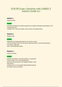 NUR 505 Exam 1 Questions with CORRECT&NewLine;Answers &lpar;Grade A&plus;&rpar;