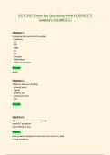 NUR 505 Exam 1m Questions with CORRECT&NewLine;Answers &lpar;Grade A&plus;&rpar;