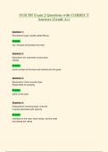 NUR 505 Exam 2 Questions with CORRECT&NewLine;Answers &lpar;Grade A&plus;&rpar;