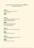 Nur 505 Exam 3z Questions with CORRECT&NewLine;Answers &lpar;Grade A&plus;&rpar;