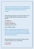 BPOC Exam 3 Actual Exam 2026 &vert;&vert; Most Recent Exam 2026&vert;2027 Actual &NewLine;Complete Real Exam Questions And Correct Answers &lpar;Verified Answers&rpar; &NewLine;Already Graded A&plus; &vert; Guaranteed Success&excl; Newest Exam &vert; Just &NewLine;Released&excl;&excl;