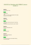 NUR 505 Test 3 Questions with CORRECT Answers&NewLine;&lpar;Grade A&plus;&rpar;