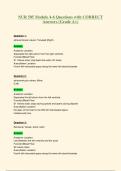 Package Deal-&semi;&semi;NUR 505 Exams with CORRECT Answers 