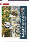 Test Bank &ndash; Using & Understanding Mathematics 8th Ed&period; Bennett &vert; Verified PDF &vert; Ch&period; 1&ndash;13