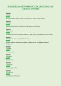 HTH 100 EXAM 1 UPDATED ACTUAL QUESTIONS AND&NewLine;CORRECT ANSWERS